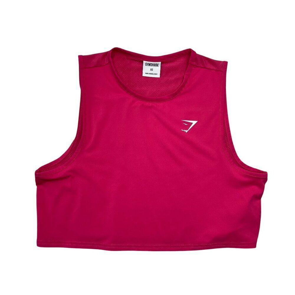Gymshark Tank Top Women's Size XS Pink Training Athletic Yoga Running Crop‎ Top
